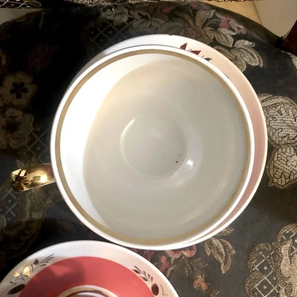 Vintage, Polonne Porcelain Factory, Made in Ukraine, Tea Cup & Saucer, Set of 2 - Picture 11 of 15